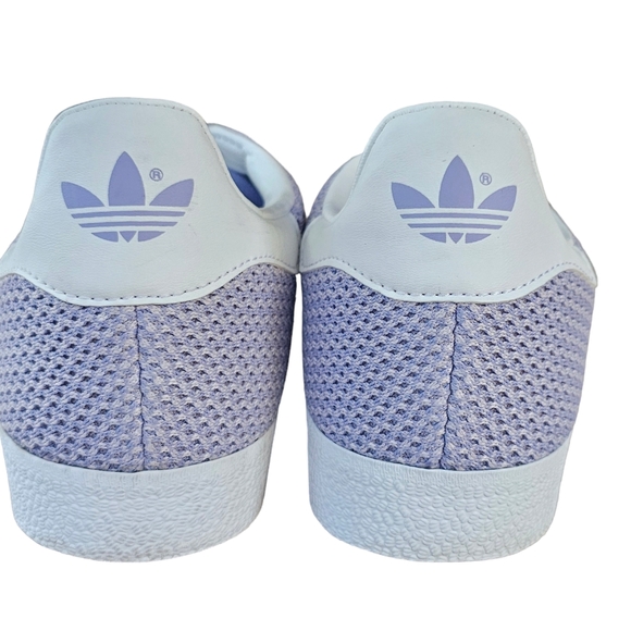 NWOT Adidas Gazelle Trainer Primeknit Mesh & Suede, Lilac Purple, Size 10 - Picture 13 of 13
